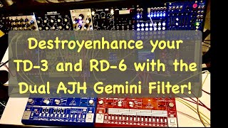 Destroyenhance your TD-3 and RD-6 with the AJH Gemini 2412 Dual SEM based Filter