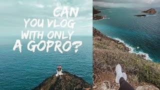 Makapu'u Lighthouse Trail Hike | Testing out vlogging with a GoPro and external mic | Teal Garcia