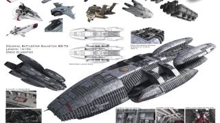 Battlestar Galactica Images Used In Piece About Aircraft