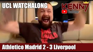 Athletico Madrid v Liverpool FC Watchalong #LFC #UCL