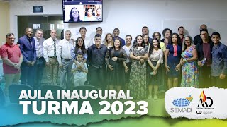 AULA INAUGURAL - SEMADI 2023