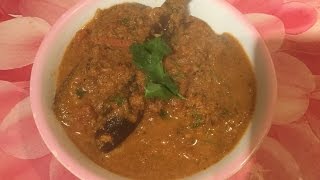 Chettinadu brinjal gravy in Tamil