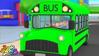 Ruedas En El Bus Canción + Más Vídeos De Vehículos y Poema Para Niños - Boom Buddies