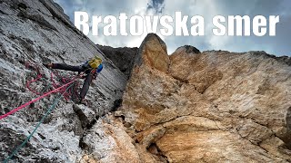 Bratovska smer, Srebrnjak - skalno plezanje