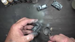 3D printing and Painting a German WW2 RSO truck 15mm prop for World of Tanks Tabletop game