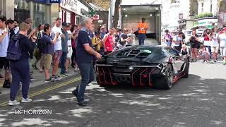 $2 5Million Lamborghini Centenario CAUSES CHAOS in London