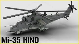 LEGO Mil Mi-35 HIND | 1/35 | v2 Instruction or v3 KIT !!!