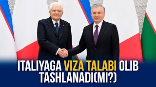 Italiyaga viza talabi olib tashlanadi(mi?)