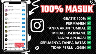 Cara Menambah Followers Instagram Gratis Tanpa Akun Tumbal 2023