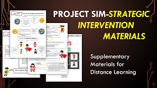 How to Make Project SIM- Strategic Intervention Materials Sample