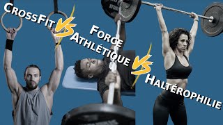 La différence entre l'HALTEROPHILIE, la FORCE ATHLETIQUE et le CROSSFIT 🏋🏻‍♂️