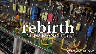 Rebirth | '58 Fender 5F6A Bassman Pt 4