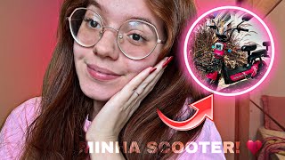 GANHEI UMA SCOOTER 🛵🩷 | ANINHA GLIR