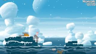 Angry Birds Seasons 4 Level 1-14 Arctic Eggspedition 3 Star Walkthrough