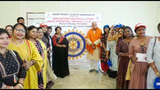 Largest Logo by Millets | Inner Wheel Club of Berhampur Dist. 326 | Odisha | World Records India