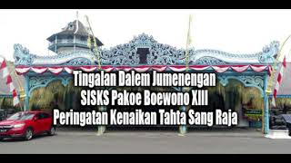 Tingalan Dalem Jumenengan SISKS Pakoe Boewono XIII