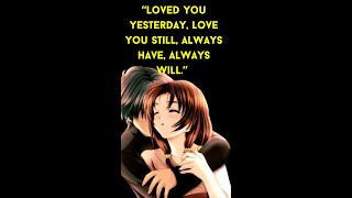 Loved you yesterday, love you still, always have, always will#shorts #quotes #motivational