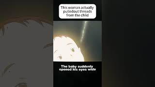 This woman actually pulled out threads from the child #anime