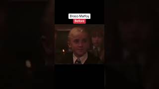 Draco Malfoy before and after Harry Potter #memesfunny #memesdaily #shorts