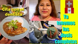 🇨🇭 VIVIR EN SUIZA, CITA CON EL DENTISTA, COCINO, NUESTRA EXPERIENCIA CON LAS VACUNAS COVID -19💉 VLOG