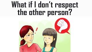 Tero Tip: What if I don't respect the other person?