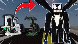 Minecraft - HOW TO BECOME VENOM | SUPERHEROS UNLIMTED VENOM SUIT