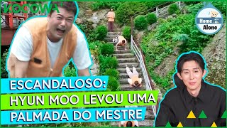 CODE KUNST, Ju Seung e Hyun Moo fazem flexões na escada! | Home Alone Ep 561 | KOCOWA+ [PT-BR]