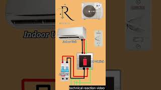 AC wiring diagram 👍 #electrical #electrian #boardwiring #electrician #electritian #circuitboard