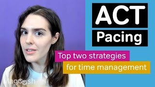 Top 2 Time Management Strategies for the ACT Test