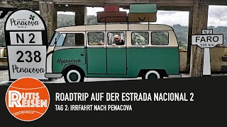 Als Anfänger auf Motorradreise: Roadtrip auf der N2: Irrfahrt nach Penacova (F 64)