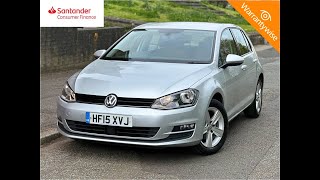 2015 Volkswagen Golf 1.6 TDI BM Tech Match Euro 5 (s/s) 5dr, HF15XVJ- Premier Car Sales Ltd, Preston