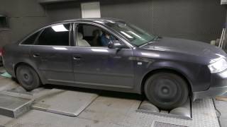 Audi A6 C5 2.7TBiTurbo dyno run on Gasoline and LPG