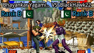 The King of Fighters '98 - The Slugfest: Bhayankar Yagami.. (PK, Rank B)  vs BlackHawk22 (PK, Rank