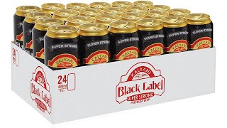 Kalyani Black Label Premium Strong 7.8% ABV - SwillinGrog Malt Liquor Review