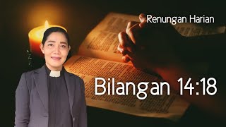 Renungan Harian Jumat,14 Juni 2024 Bilangan 14:18