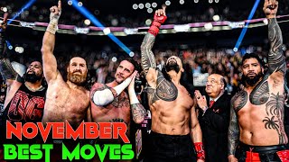 WWE Best Moves of November 2024