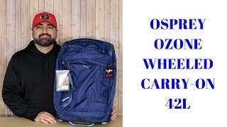 OSPREY OZONE WHEELED CARRY-ON 42L