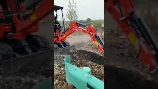 2 ton excavator mini OULIDE W20 6 powered with Japan Kubota engine, cheap with good quality for sale