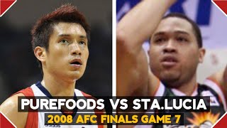 Purefoods vs Sta. Lucia | All-Filipino Cup 2008 Finals Game 7 Highlights