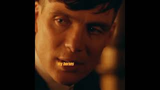 Tommy Shelby's way of making someone infuriated by staying calm