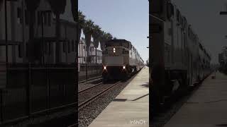 *RARE* METROLINK 868 LEADS OUT OF OCEANSIDE #railfan #train #metrolink #oceanside #868 #f59phr