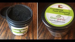 Fiberganic Teeth Whitening Charcoal Powder