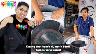 Korang buat benda ni, mesin basuh korang terus rosak!