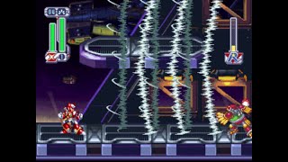 Mega Man X4 - Storm Owl (No Damage / No Weakness)