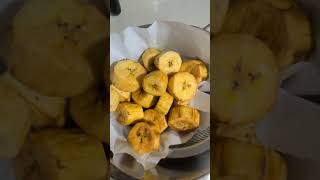 Tostones caseros, una delicia