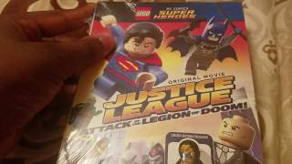 Lego DC superheroes: Justice League Attack of the legion of doom dvd unboxing