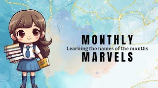 Monthly Marvels: Learning the Names of the Months | Months name # Learn with rb  kidz story.