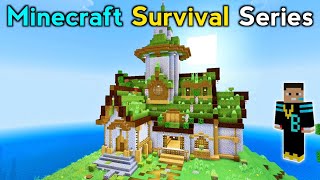 Minecraft PE Survival Series | I Made Enchanting House | Minecraft In Hindi