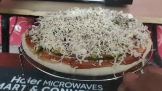 Microwave Pizza Preparation