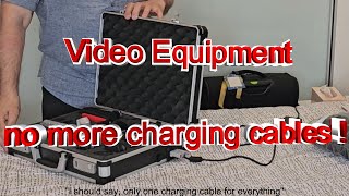 #0193 My Camera Equipment & Charging all devices at the same time